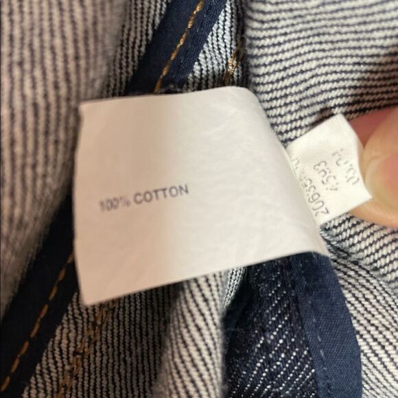 GAP Vintage jean jacket with nautical military sailor suit styling dark Wash XS - Picture 5 of 13